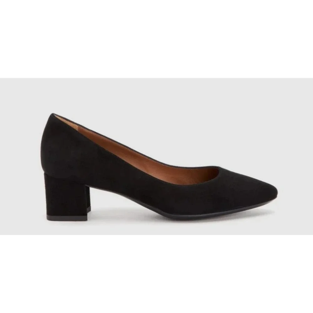 Aquatalia black suede